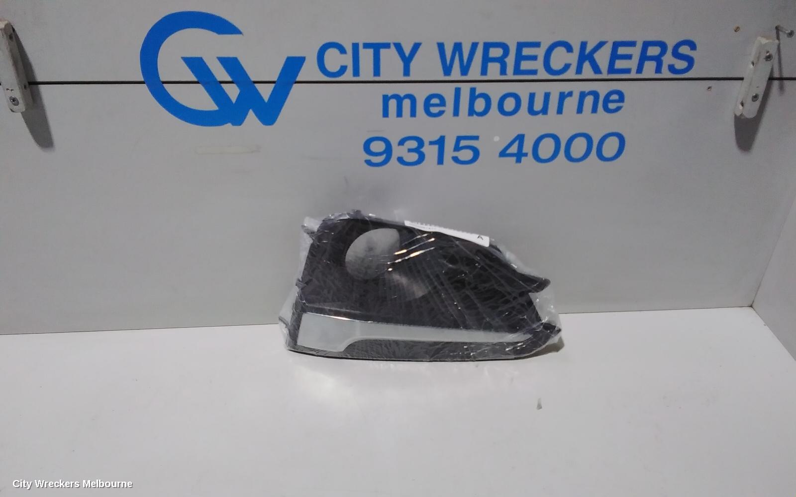 SUBARU IMPREZA LEFT INDICATOR/FOG/SIDE, BUMPER FOGLAMP SURROUND, G5, 11/2016 - 02/2020