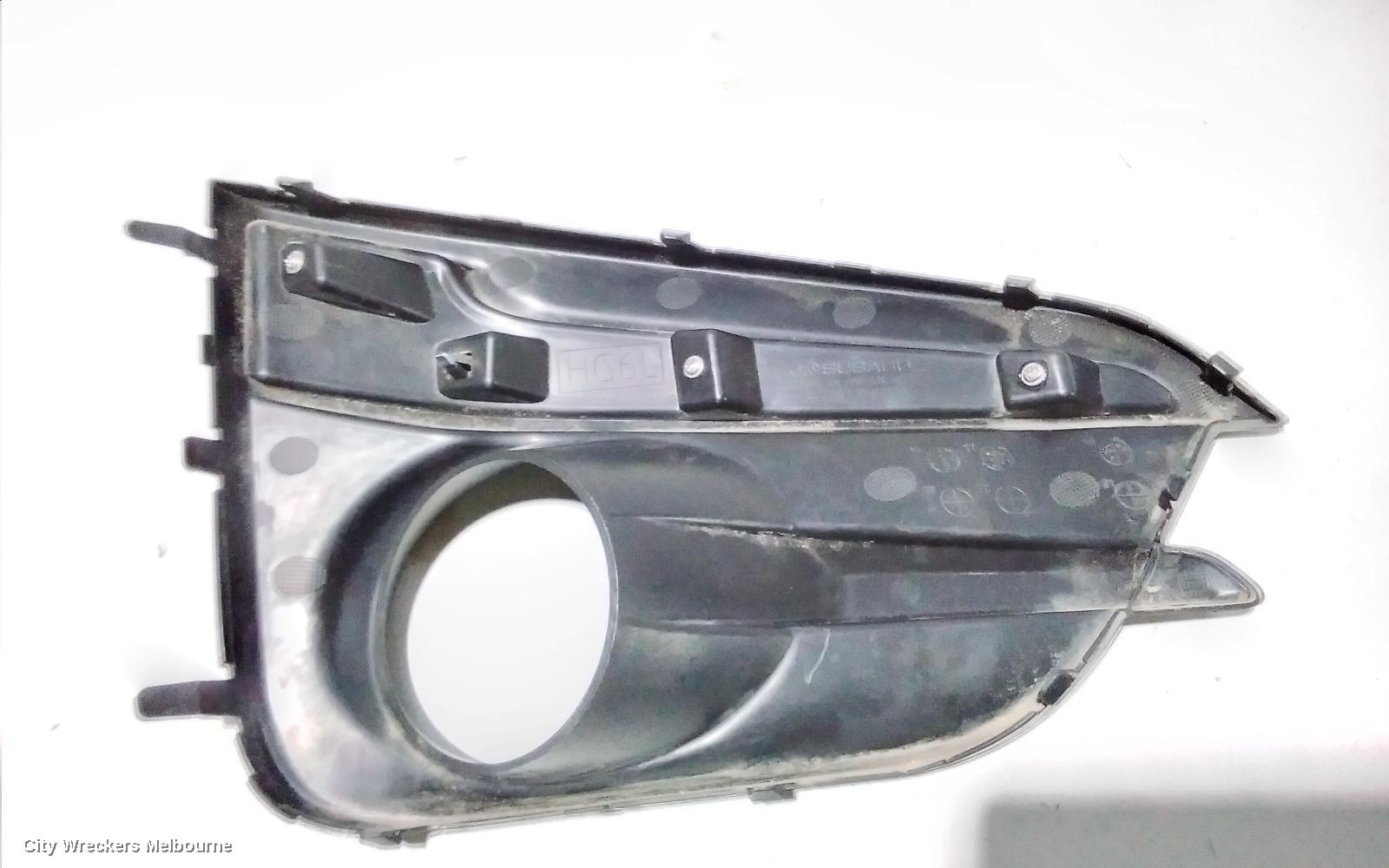 SUBARU IMPREZA LEFT INDICATOR/FOG/SIDE, BUMPER FOGLAMP SURROUND, G5, 11/2016 - 02/2020