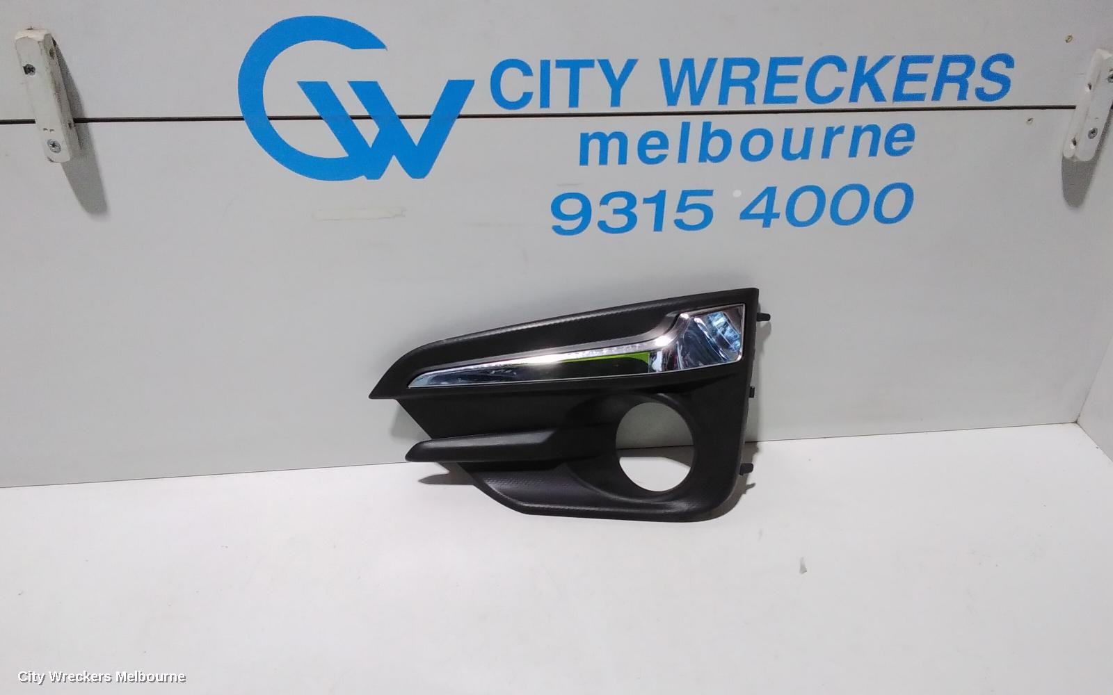 SUBARU IMPREZA LEFT INDICATOR/FOG/SIDE, BUMPER FOGLAMP SURROUND, G5, 11/2016 - 02/2020