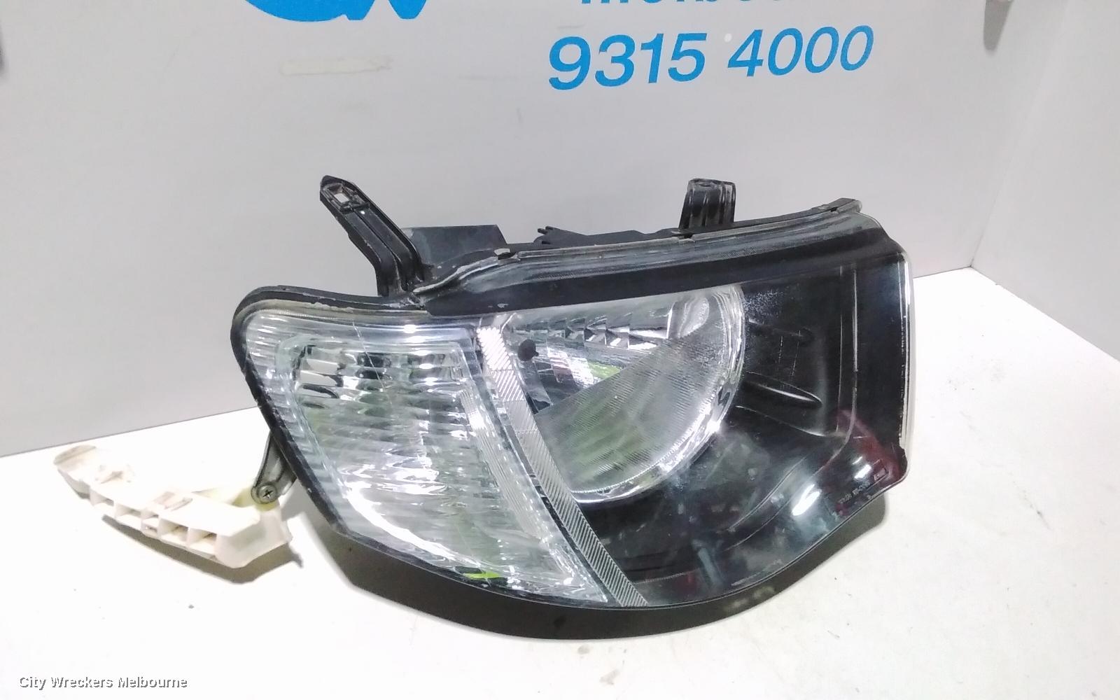 MITSUBISHI TRITON RIGHT HEADLAMP, MN, HALOGEN TYPE, 08/2009 - 04/2015