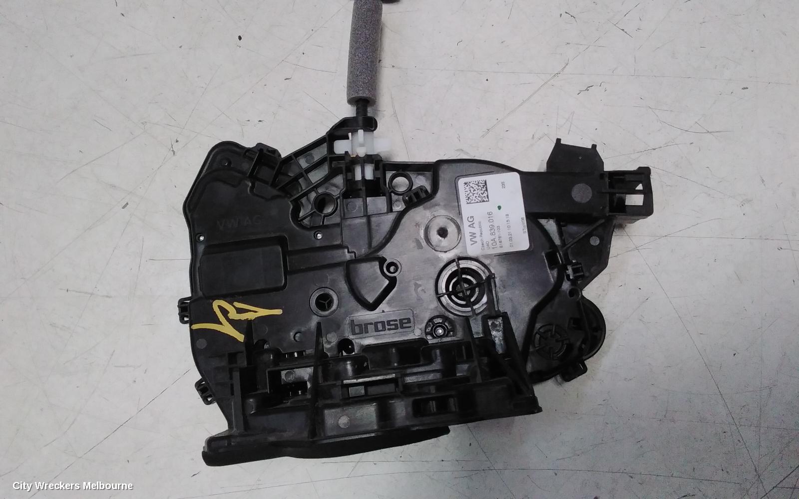 VOLKSWAGEN T-CROSS DOOR/BOOT/GATE LOCK, RH REAR, C1, 01/2020 ONWARDS