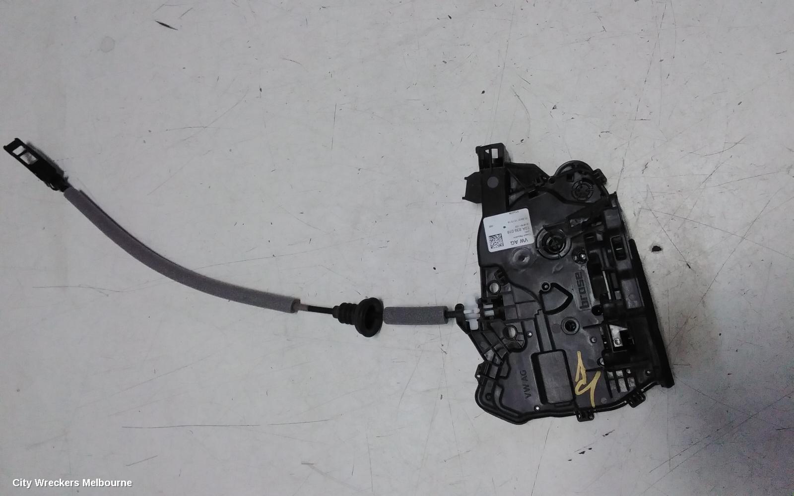 VOLKSWAGEN T-CROSS DOOR/BOOT/GATE LOCK, RH REAR, C1, 01/2020 ONWARDS