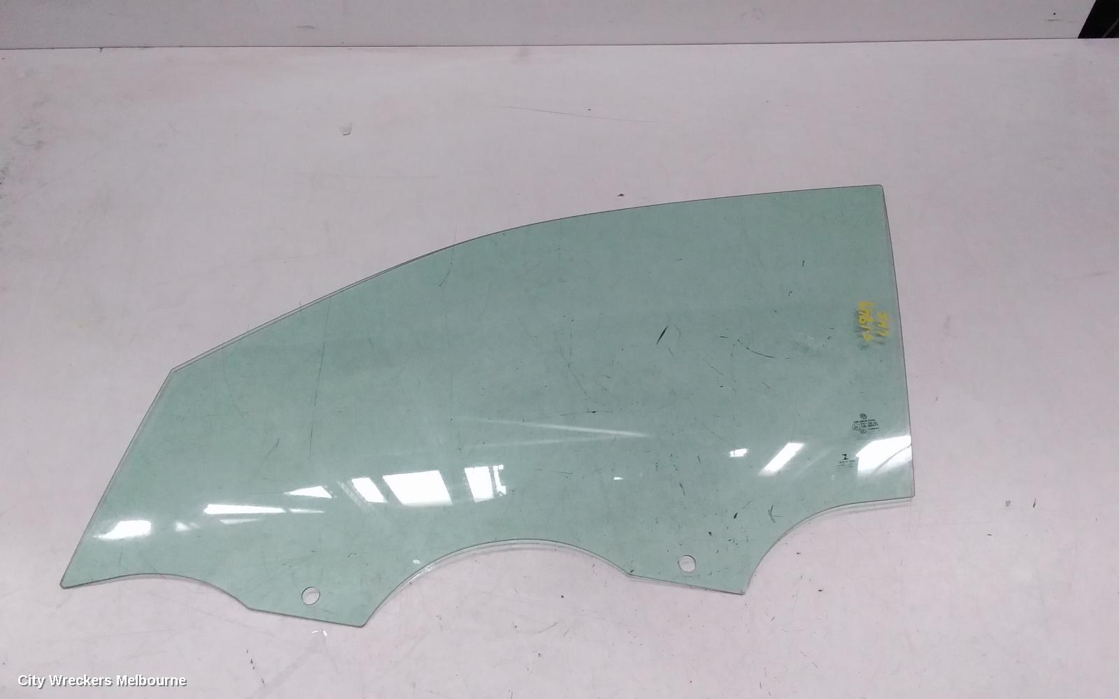 VOLKSWAGEN T-CROSS LEFT FRONT DOOR WINDOW, C1, 01/2020 ONWARDS
