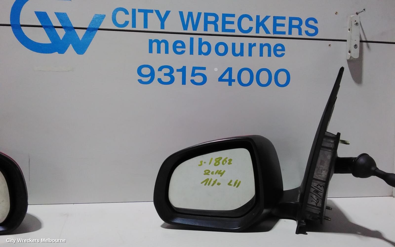 SUZUKI ALTO LEFT DOOR MIRROR, GF, 07/2009 - 12/2014