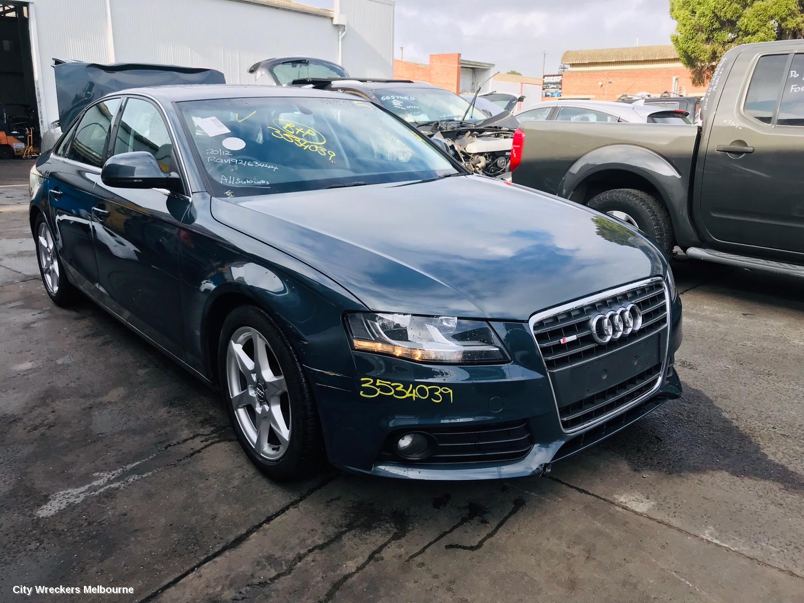 AUDI A4 LEFT INDICATOR/FOG/SIDE, BUMPER FOGLAMP, B8 8K, 02/2008 - 06/2012