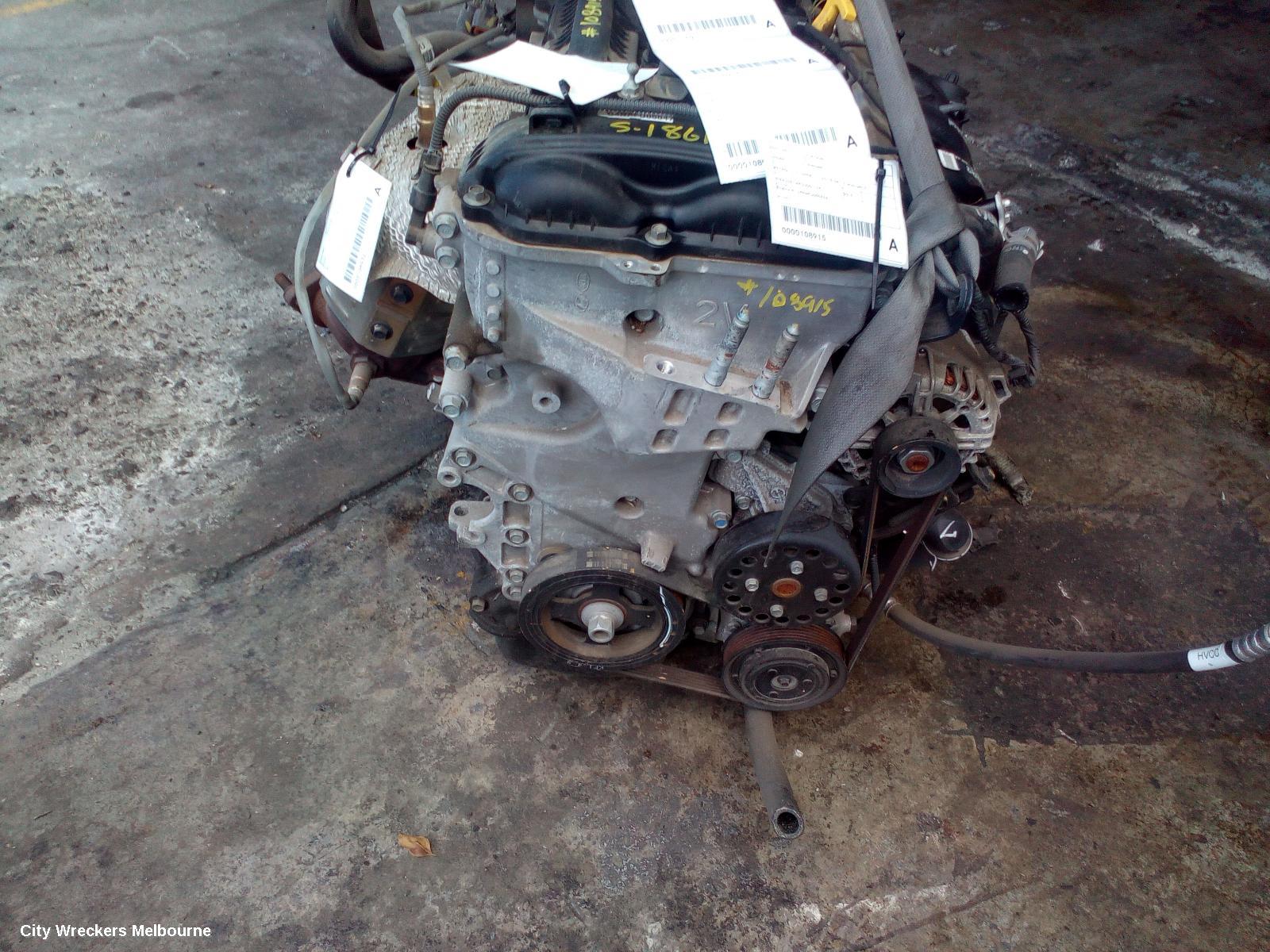 HYUNDAI TUCSON ENGINE, PETROL, 2.0, G4NA, TL, 07/2015 - 04/2017 (AUS ONLY)
