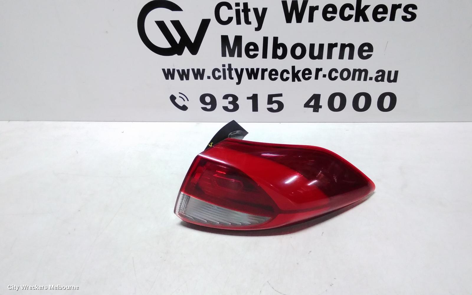 HYUNDAI TUCSON RIGHT TAILLIGHT, IN BODY, TL, ACTIVE/ELITE, CZECH BUILT (VIN TMAJ), NON LED TYPE, 07/2015 - 06/2018