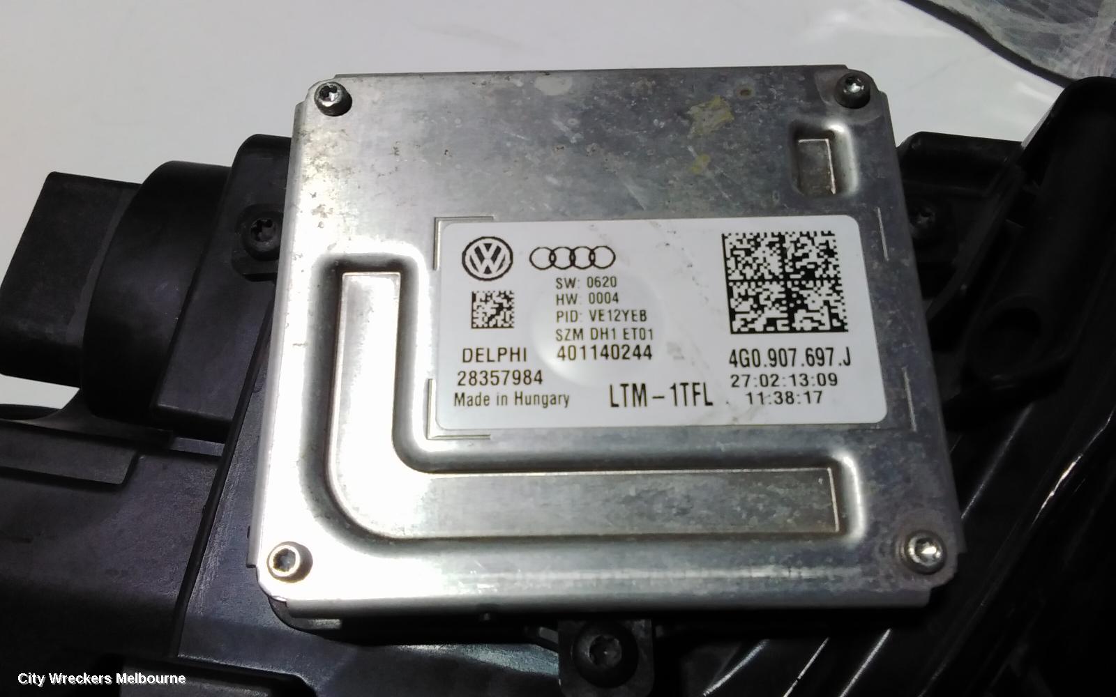 VOLKSWAGEN PASSAT LEFT HEADLAMP, 3CC, SEDAN, XENON TYPE. 03/2012 - 12/2016