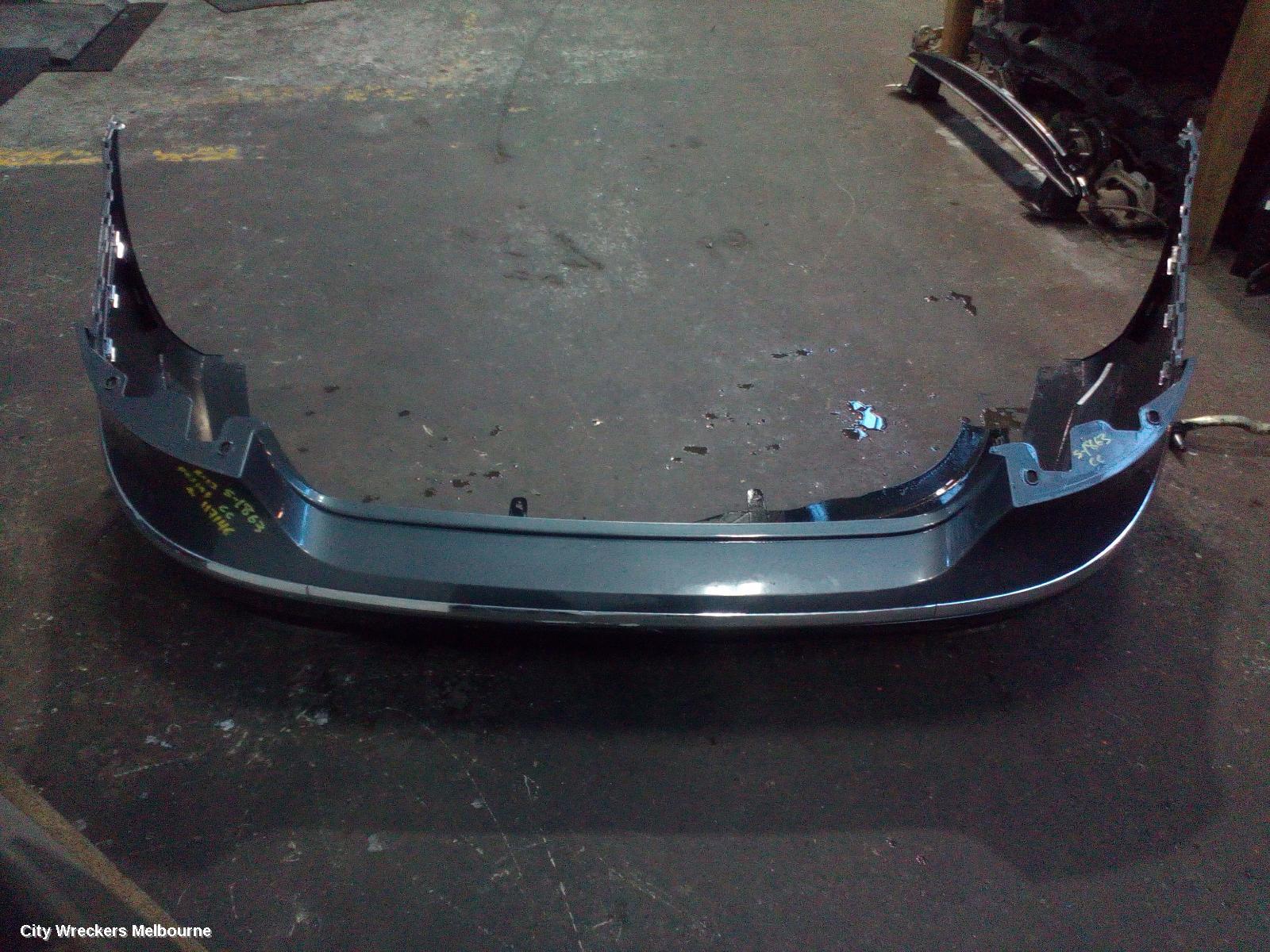 VOLKSWAGEN PASSAT REAR BUMPER, 3CC, SEDAN, W/ PARK ASSIST TYPE, 03/2012 - 01/2016