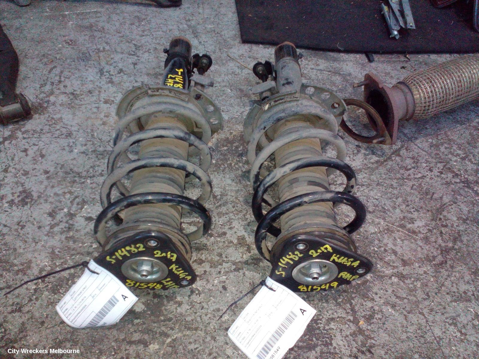 FORD KUGA RIGHT FRONT STRUT, PETROL, 1.5, TF, 11/2014 - 09/2016