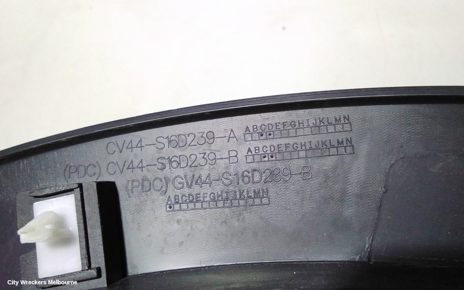 FORD KUGA WHEEL ARCH FLARE, TF, 11/2012 - 09/2016