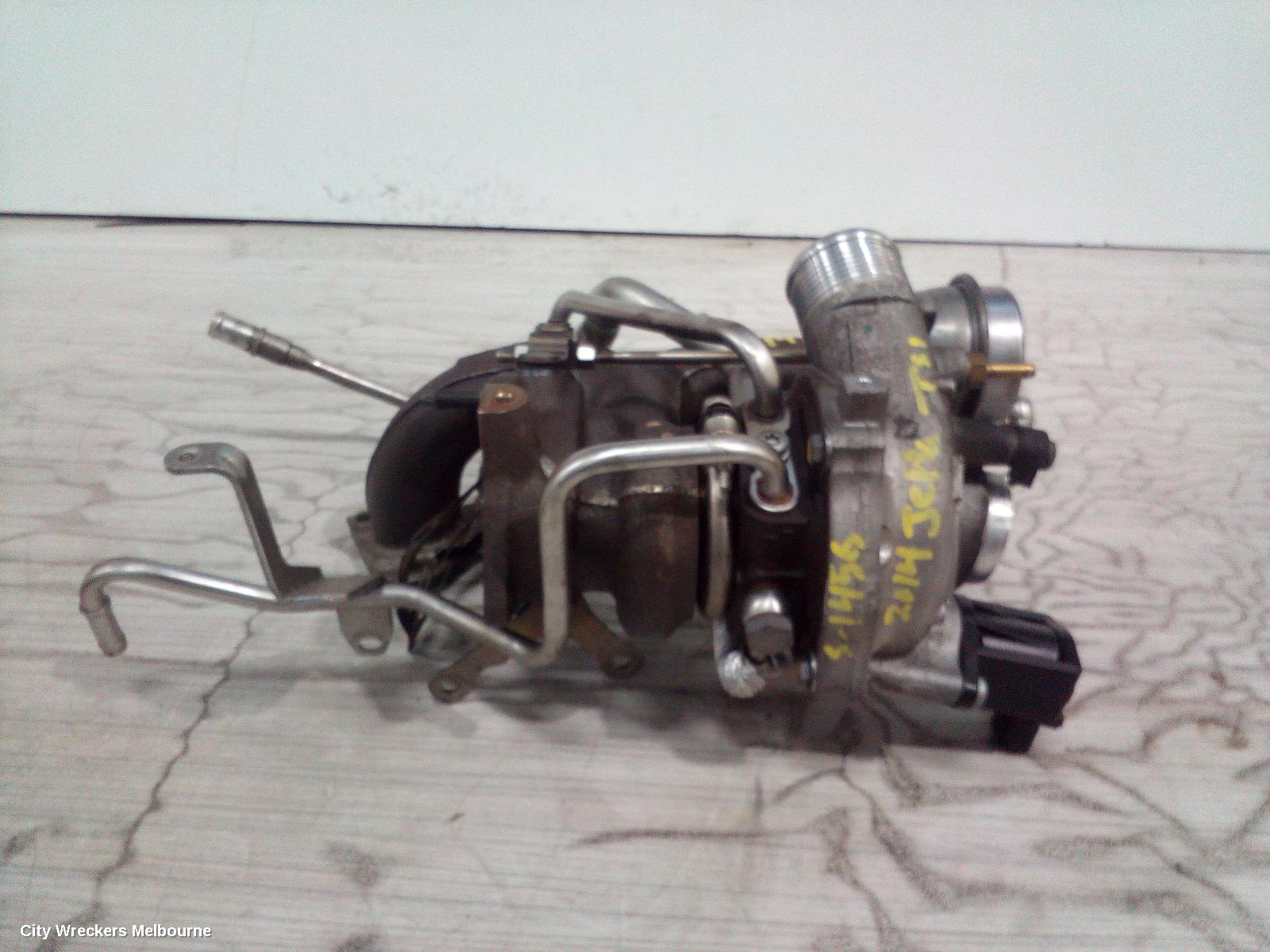 VOLKSWAGEN JETTA TURBO SUPERCHARGER, PETROL, 1.4, CTHD CODE, 1B, 02/2011 - 12/2017