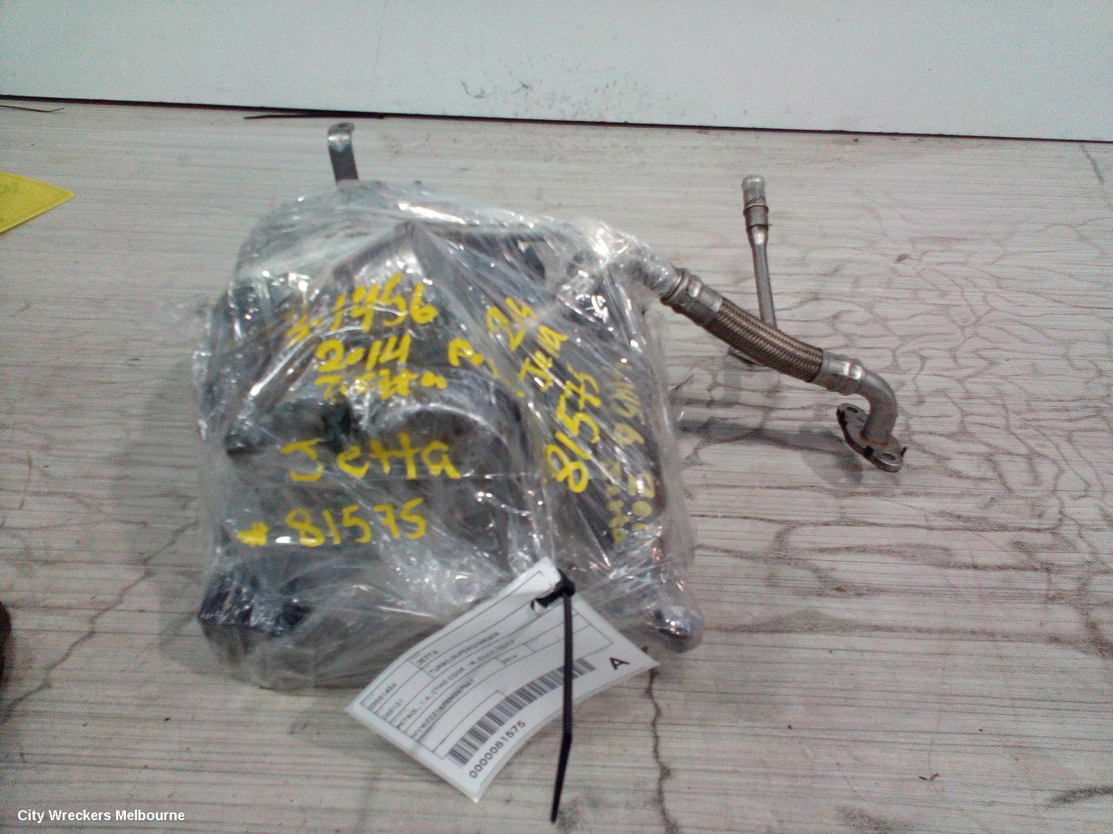 VOLKSWAGEN JETTA TURBO SUPERCHARGER, PETROL, 1.4, CTHD CODE, 1B, 02/2011 - 12/2017