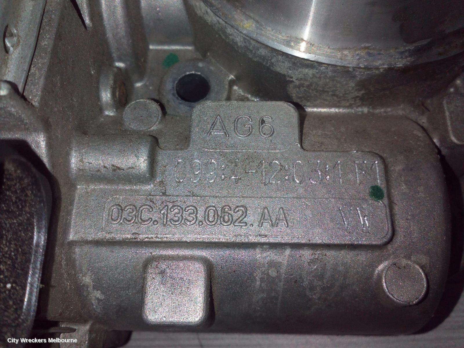 VOLKSWAGEN JETTA THROTTLE BODY, 1.4, PETROL, CAVD/CAXA/CTHD CODE, REGULATING FLAP/AIR INTAKE, 1B, 02/2011 - 12/2017