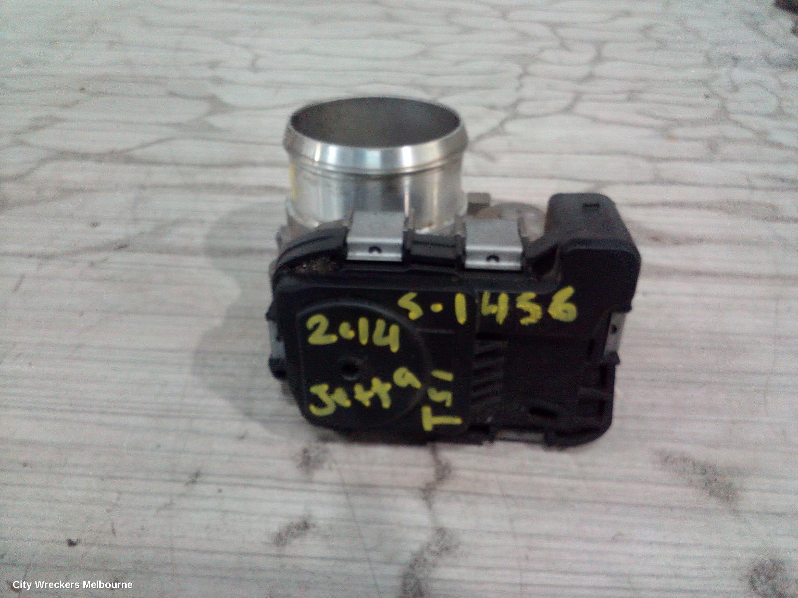 VOLKSWAGEN JETTA THROTTLE BODY, 1.4, PETROL, CAVD/CAXA/CTHD CODE, REGULATING FLAP/AIR INTAKE, 1B, 02/2011 - 12/2017