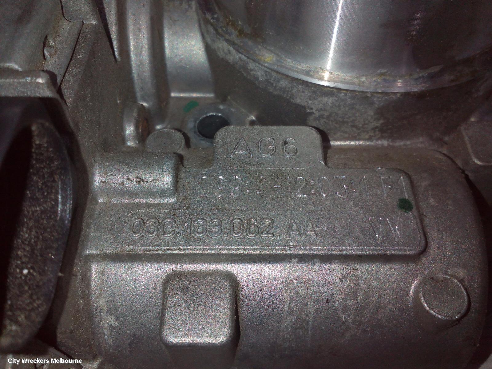 VOLKSWAGEN JETTA THROTTLE BODY, 1.4, PETROL, CAVD/CAXA/CTHD CODE, REGULATING FLAP/AIR INTAKE, 1B, 02/2011 - 12/2017