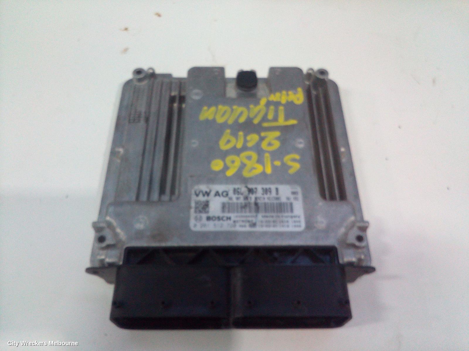 VOLKSWAGEN TIGUAN ECU, ENGINE ECU, 2.0, PETROL, ECU ONLY, CZPA CODE, 5NA, 06/2016 ONWARDS