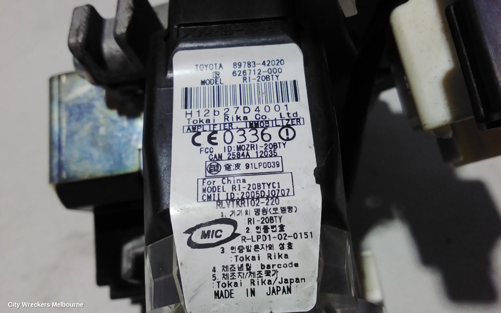 TOYOTA ESTIMA IGNITION W/ KEY, XR50, 05-19