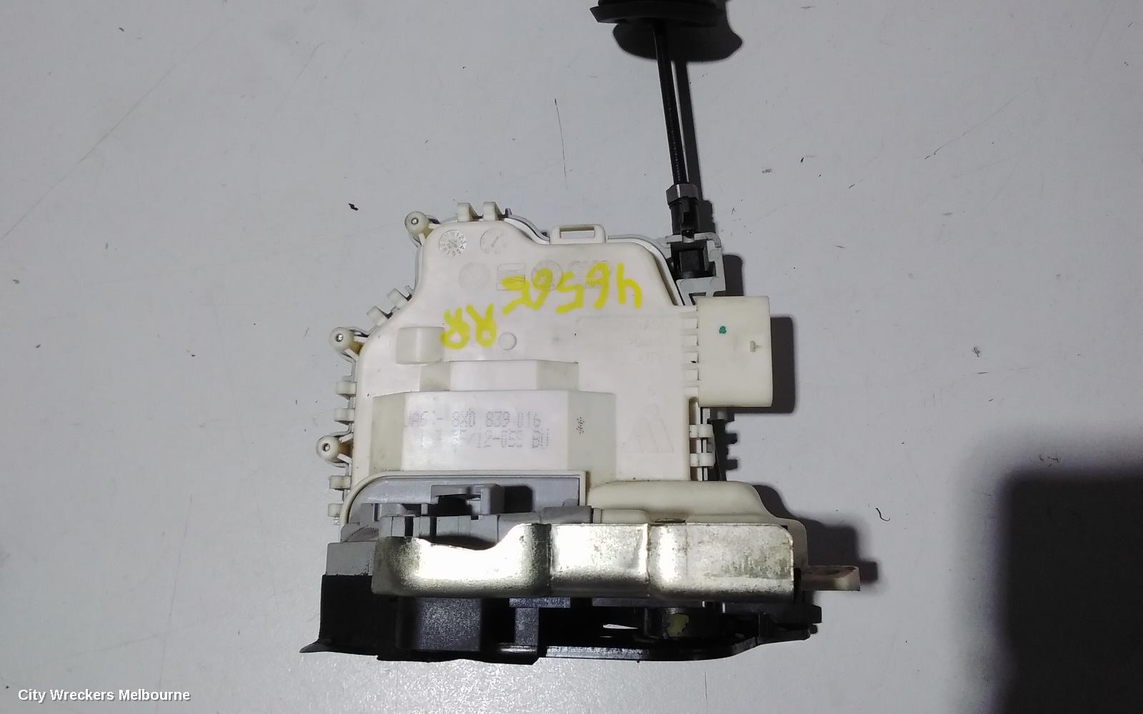 AUDI A1 DOOR/BOOT/GATE LOCK, RIGHT REAR DOOR LOCK, 8X, 5DR HATCH, P/N 8X0839016, 03/2012 - 10/2018