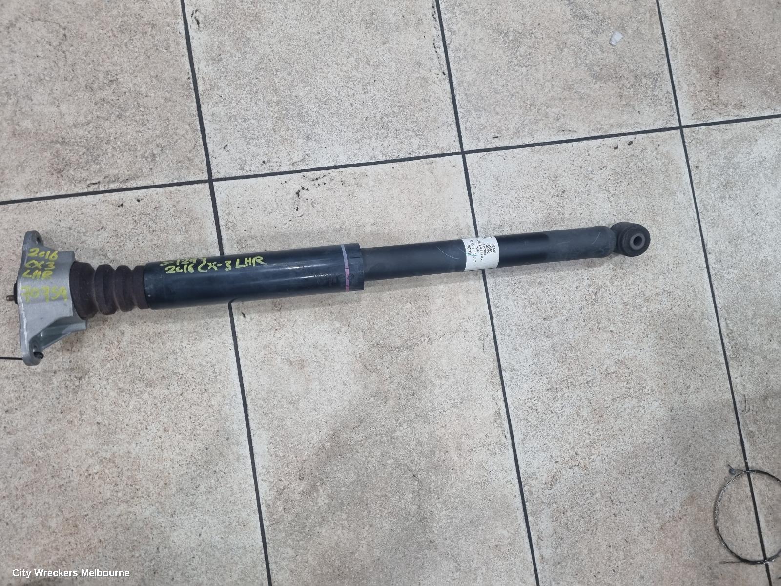 MAZDA CX3 LEFT REAR STRUT, ***USE SHOCK ABSORBER PART TYPE***