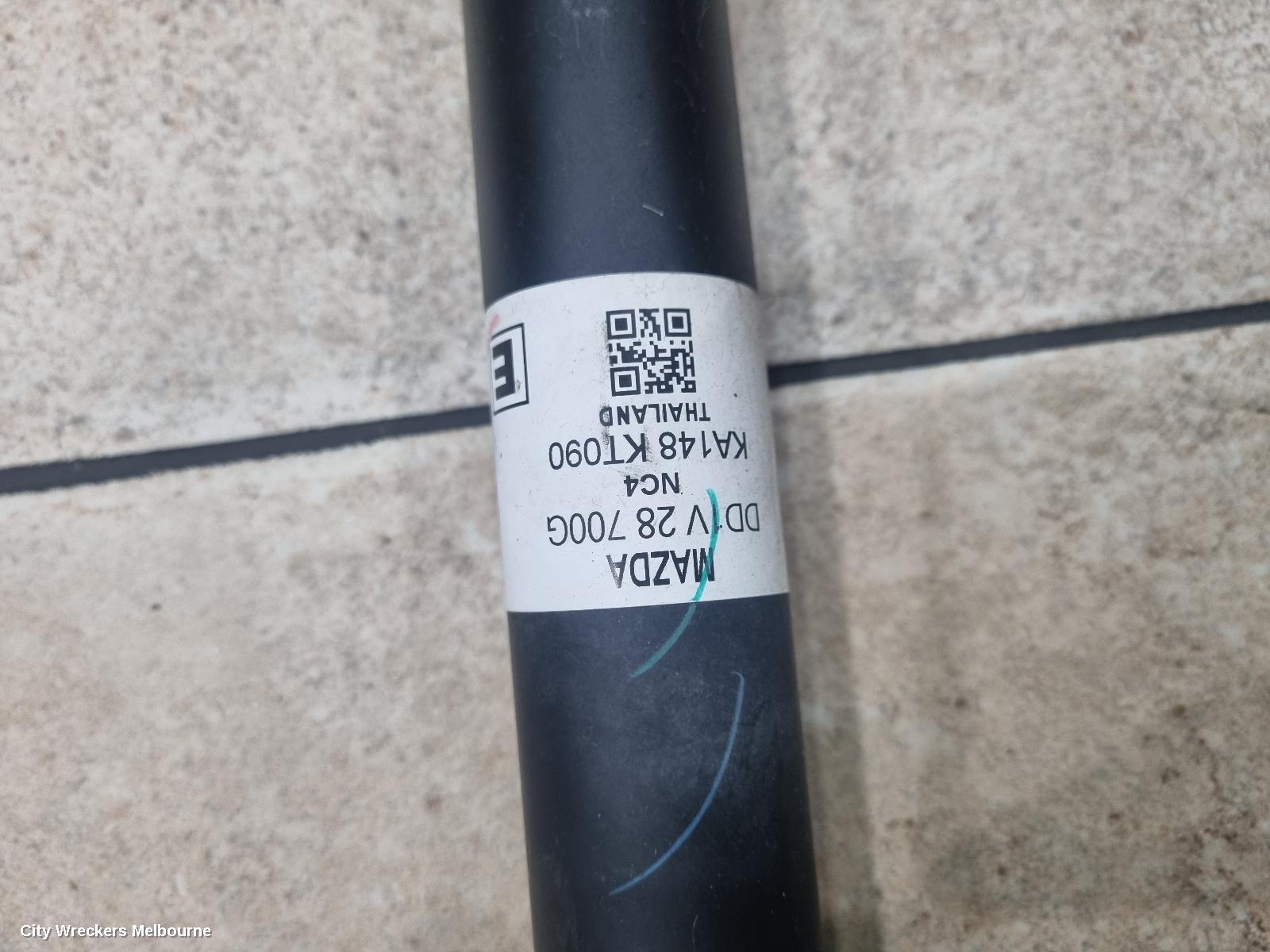 MAZDA CX3 LEFT REAR STRUT, ***USE SHOCK ABSORBER PART TYPE***