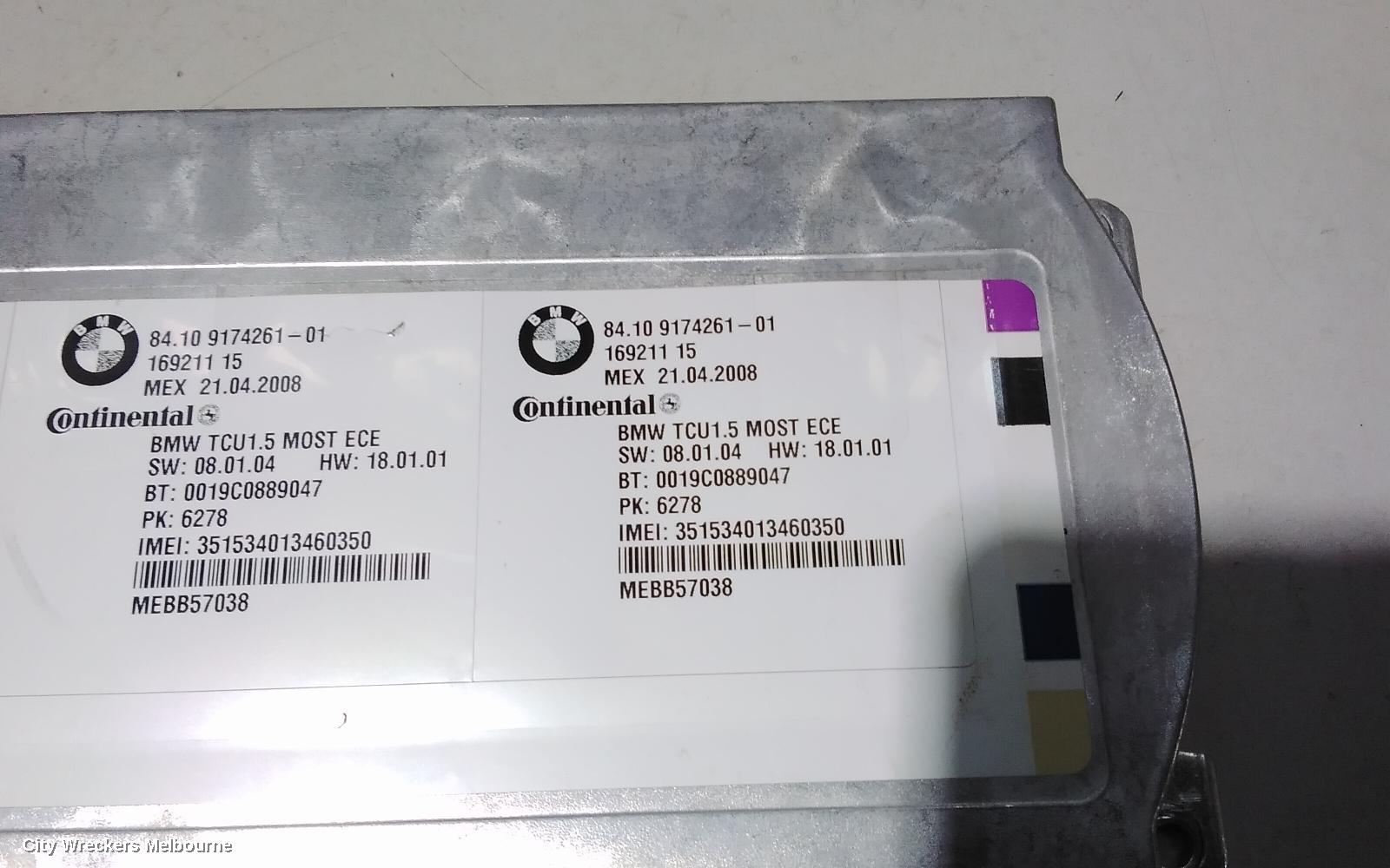 BMW X5 ECU, BLUETOOTH MODULE (TCU), E70, 03/2007 - 08/2013