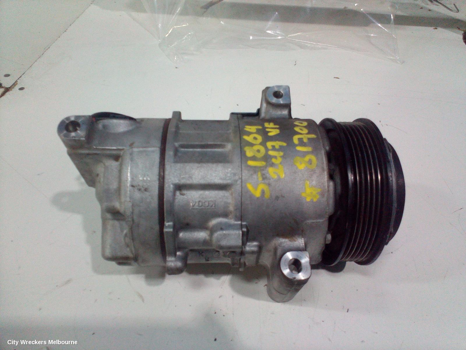 HOLDEN COMMODORE A/C COMPRESSOR, VF, 3.6, 05/2013 - 12/2017