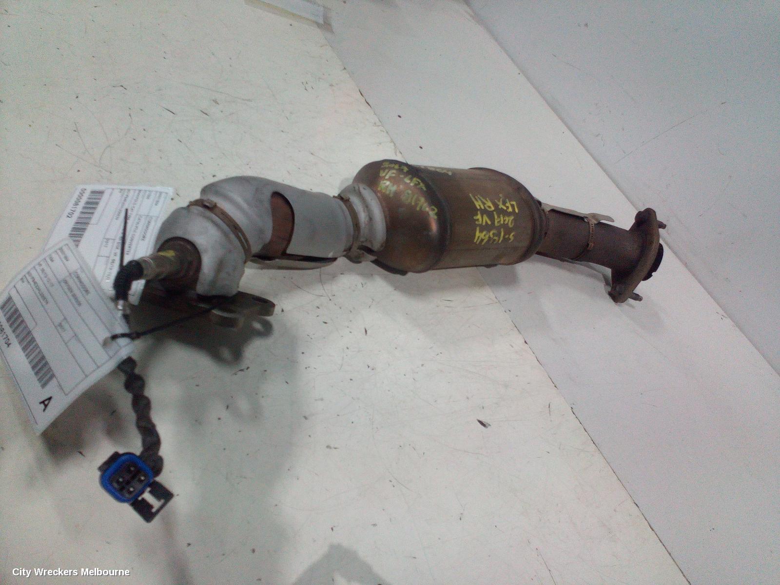 HOLDEN COMMODORE CATALYTIC CONVERTER, MANIFOLD-CAT TYPE, 3.6, LFX, RH SIDE, VF, 05/2013 - 12/2017