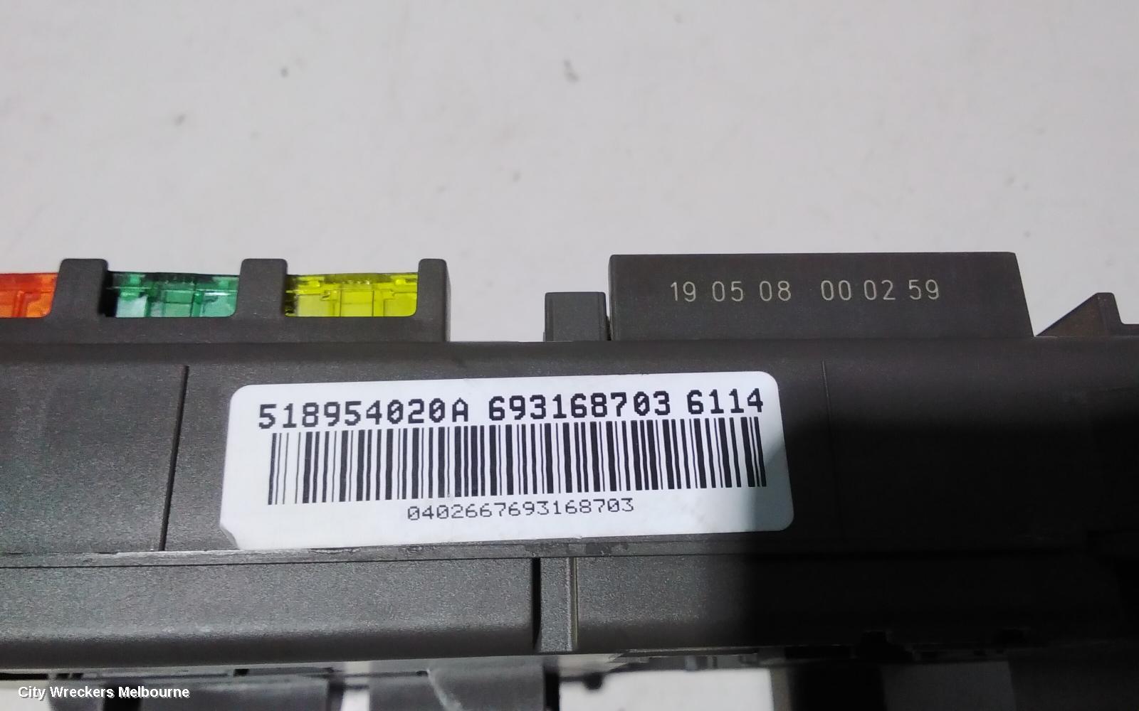 BMW X6 FUSE BOX, E71, 07/2008 - 04/2012