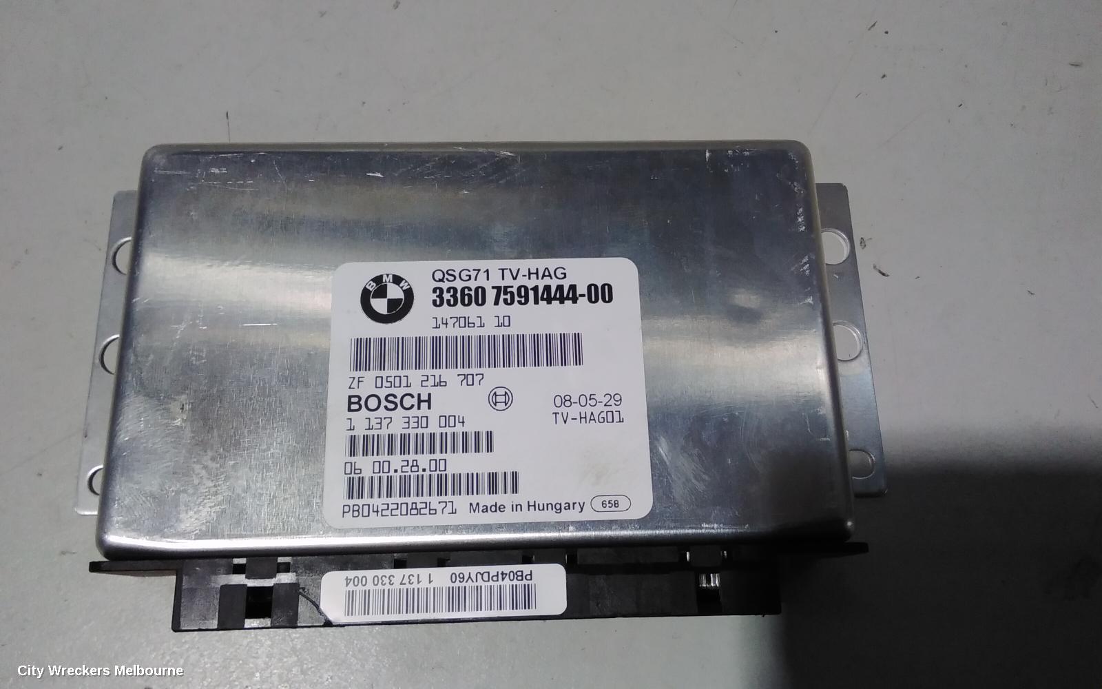 BMW X6 ECU, TORQUE VECTORING DIFFERENTIAL (QMV) CONTROL MODULE, M57, P/N 33607595847, E71, 07/2008 - 09/2010
