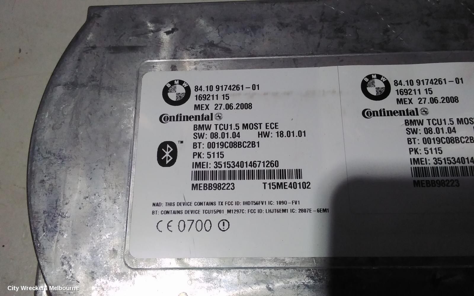 BMW X6, E71, 07/2008 - 04/2012, BLUETOOTH MODULE (84.10 9174261 - 01): 81725
