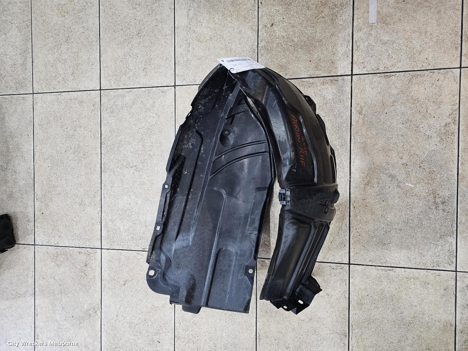 TOYOTA AURION RIGHT GUARD LINER, GSV40R, 06/2006 - 03/2012