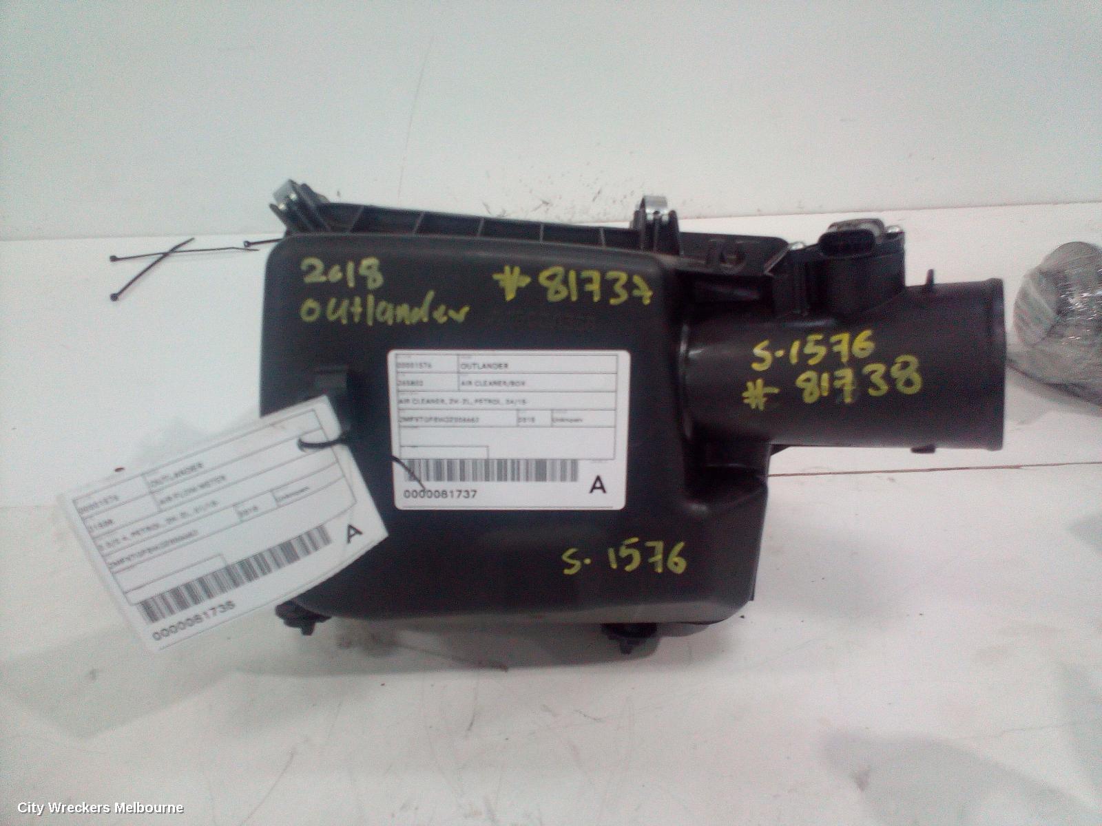 MITSUBISHI OUTLANDER AIR FLOW METER, 2.0/2.4, PETROL, ZK-ZL, 01/2015 ONWARDS