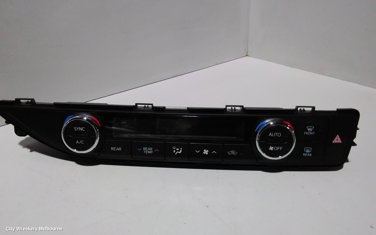 TOYOTA KLUGER HEATER/AC CONTROLS, GSU50/GSU55, CLIMATE CONTROL TYPE (FRONT), 03/2014 - 02/2021