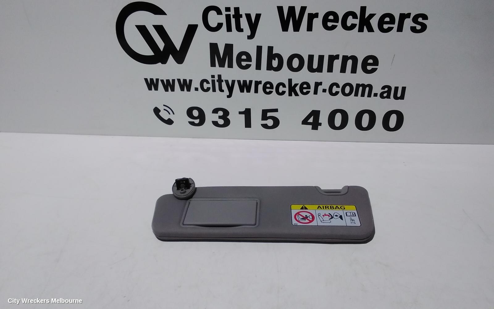 TOYOTA KLUGER SUNVISOR, GSU50/GSU55, LH SIDE, 03/2014 - 02/2021