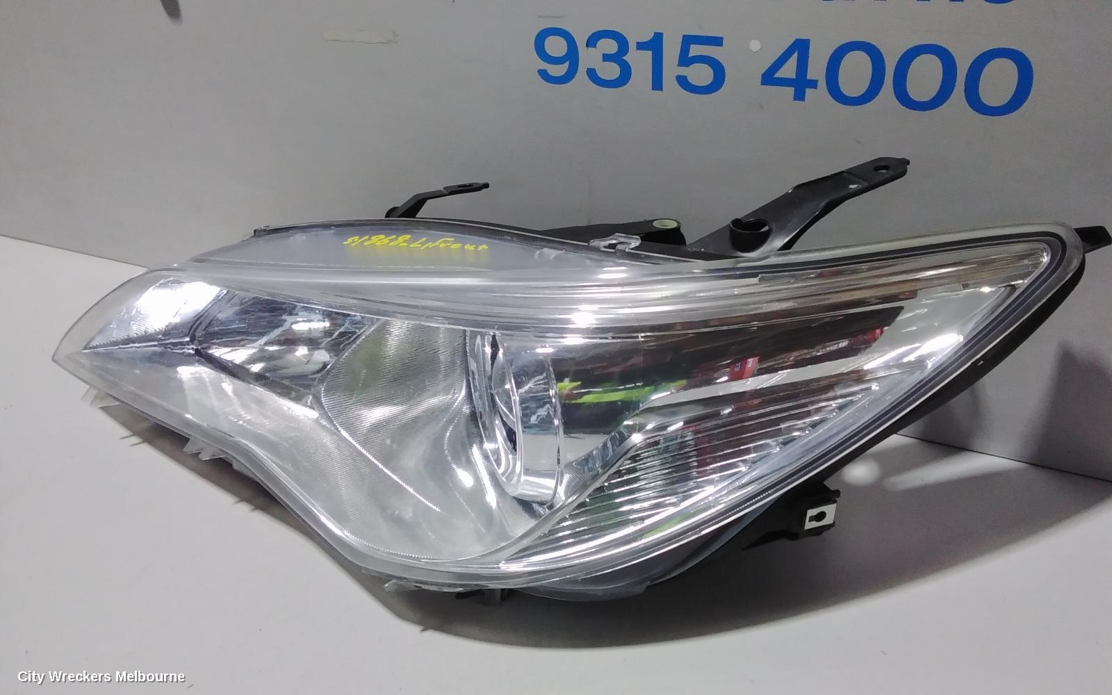 TOYOTA CAMRY LEFT HEADLAMP, ASV50/AVV50, CHROME TYPE, 04/2015 - 10/2017