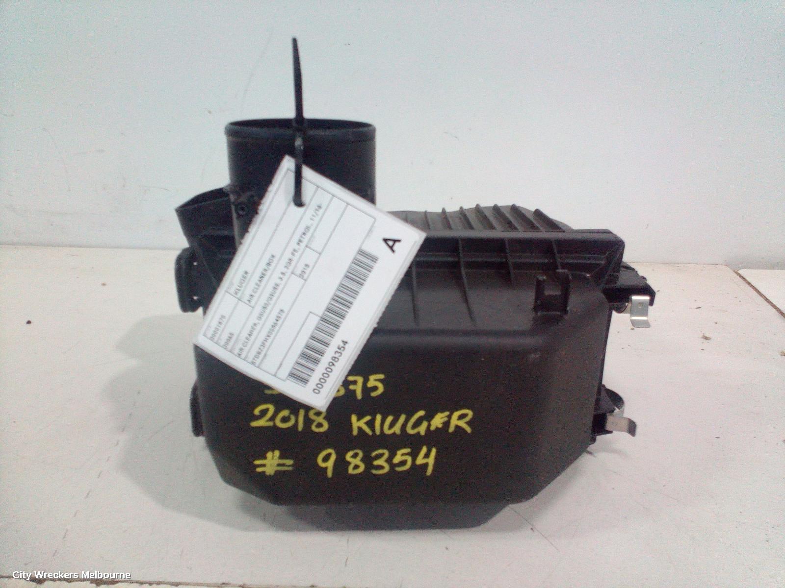 TOYOTA KLUGER AIR CLEANER/BOX, AIR CLEANER, GSU50/GSU55, 3.5, 2GR-FE, PETROL, 11/2016 - 02/2021