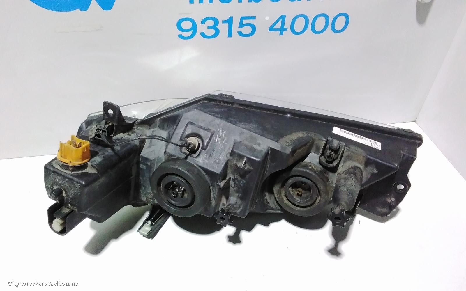 FORD FALCON RIGHT HEADLAMP, BA-BF1, FUTURA/FAIRMONT/LTD, CHROME INSERT TYPE, 10/2002 - 08/2006
