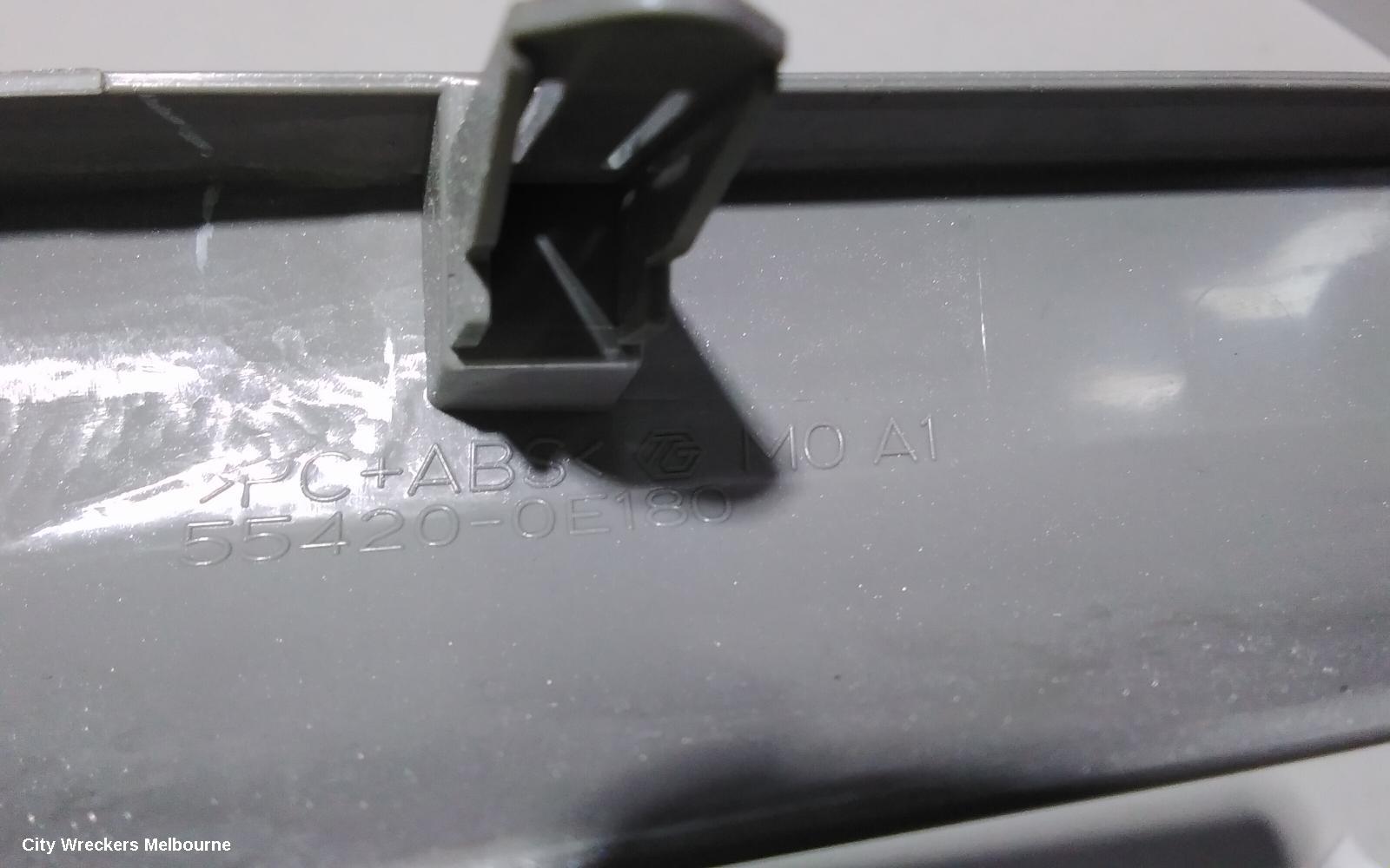 TOYOTA KLUGER, XU50 SERIES, 03/2014 - 02/2021, HEATER CONTROL TRIM ONLY REFER TO PHOTOS: 81778