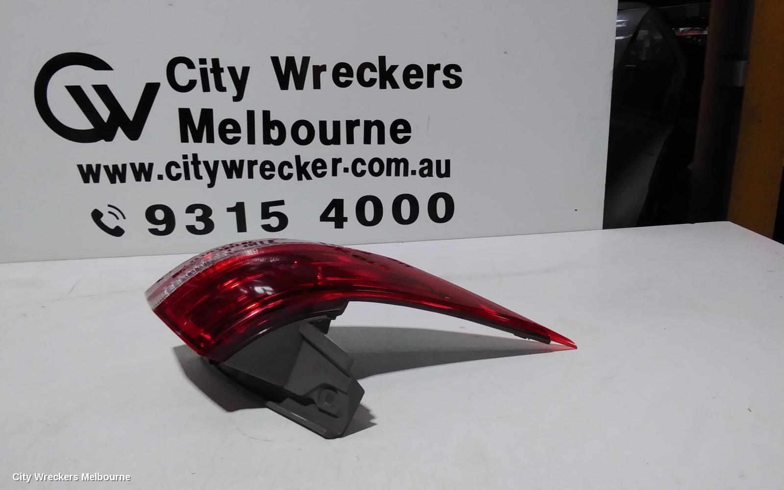 TOYOTA ESTIMA LEFT TAILLIGHT, XR50, RED/CLEAR, LENS# 28-193, 05-19 (IMPORT)