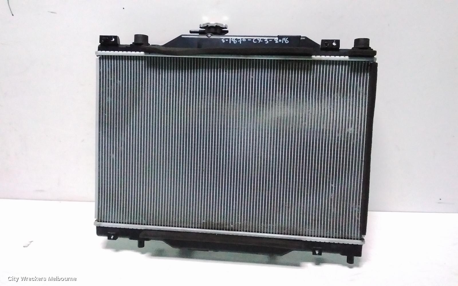 MAZDA CX3 RADIATOR, AUTO, 2.0, PETROL, DK, 03/2015 ONWARDS