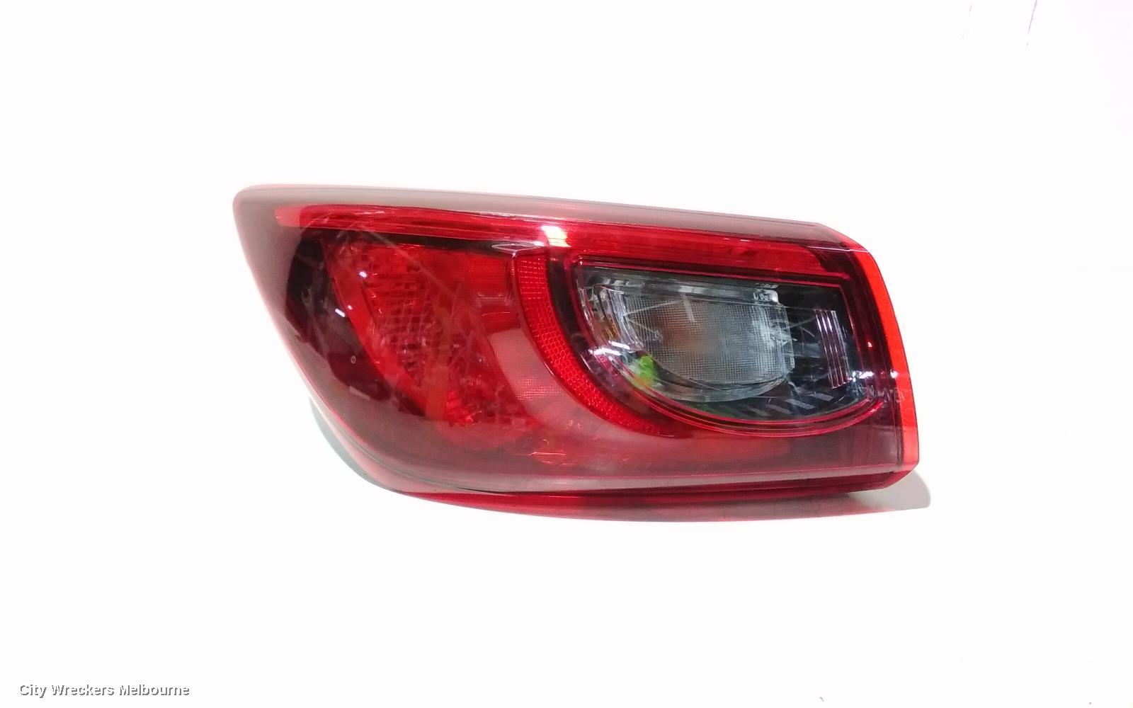 MAZDA CX3 LEFT TAILLIGHT, DK, NON LED TYPE, 03/2015 ONWARDS
