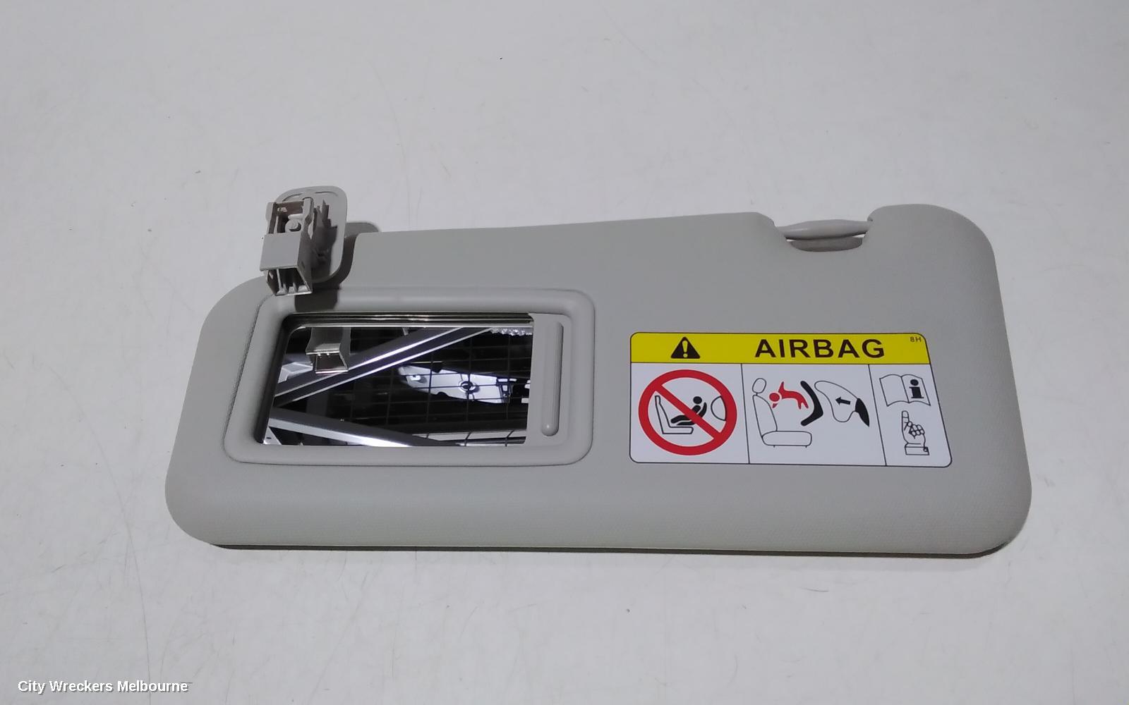 MAZDA CX3 SUNVISOR, DK, LH SIDE, 03/2015 ONWARDS