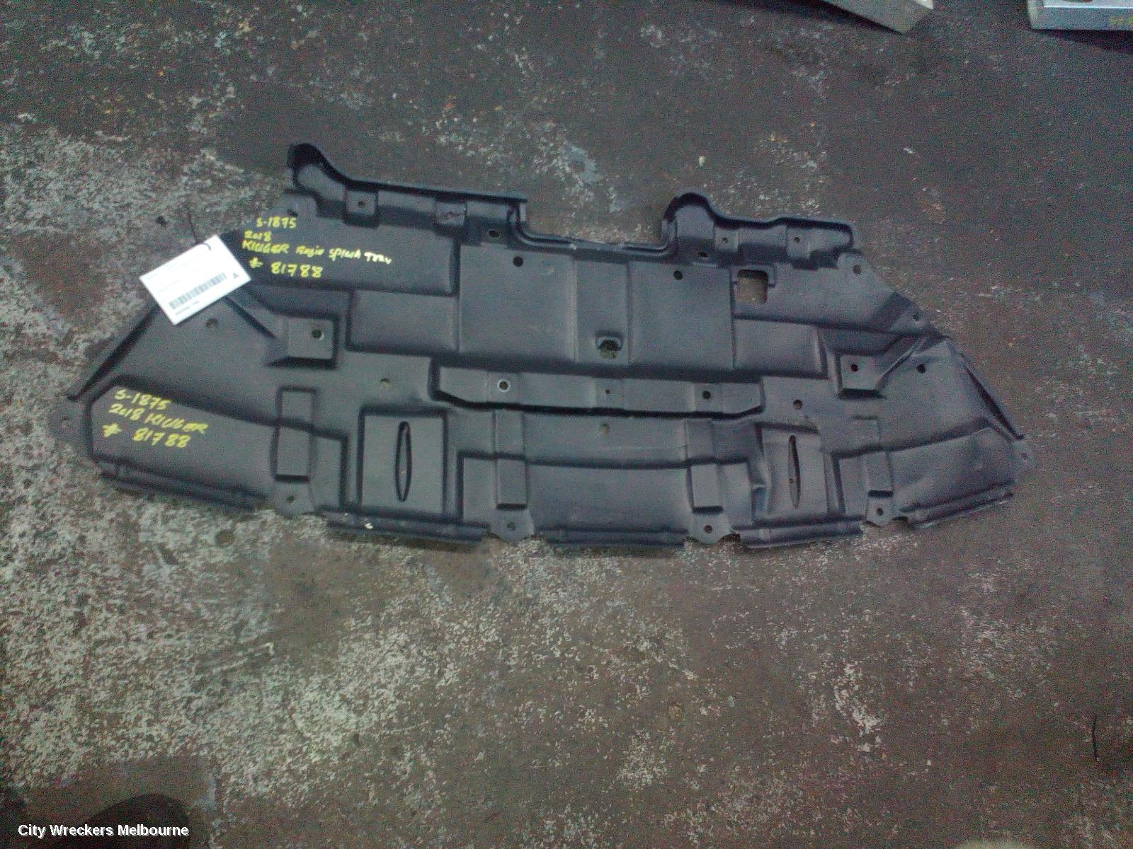 TOYOTA KLUGER LOWER ENGINE SPLASH TRAY, MAIN, GSU50/GSU55, 12/2013 - 02/2021