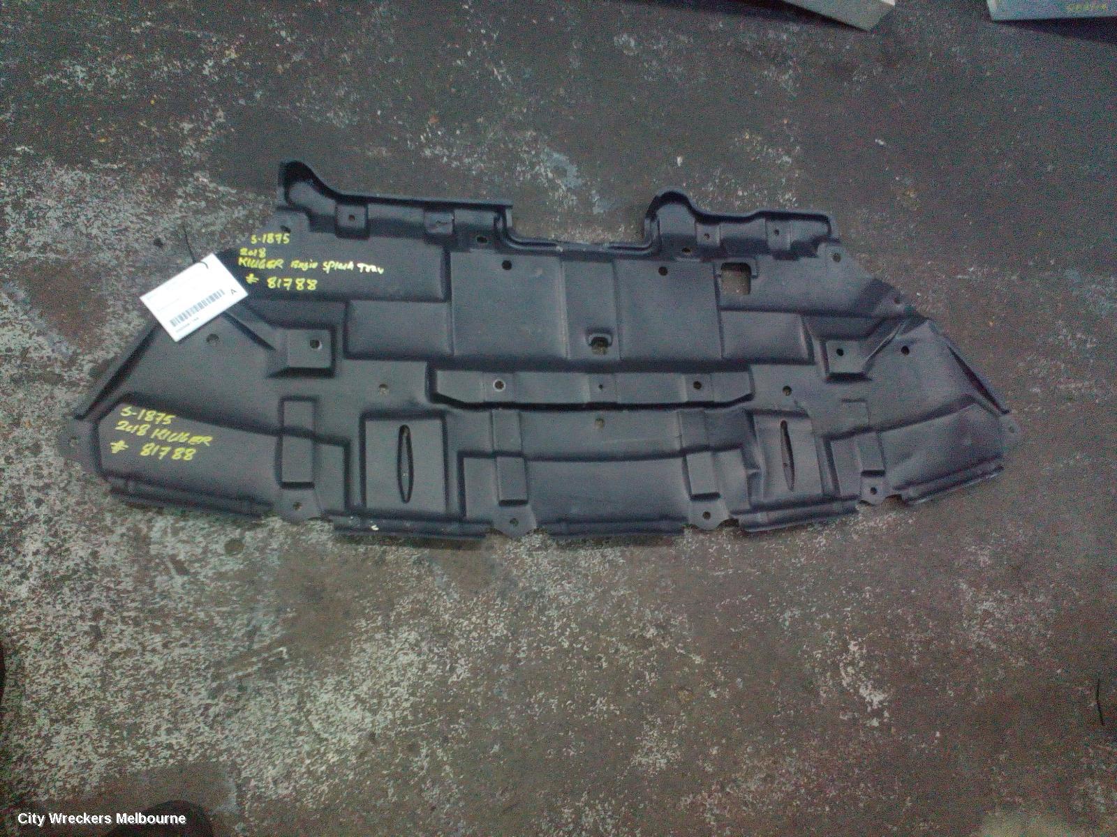 TOYOTA KLUGER LOWER ENGINE SPLASH TRAY, MAIN, GSU50/GSU55, 12/2013 - 02/2021