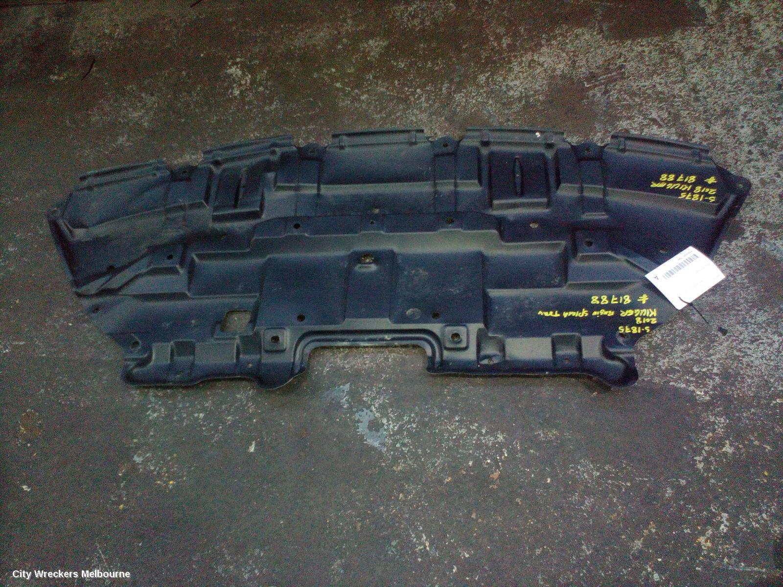 TOYOTA KLUGER LOWER ENGINE SPLASH TRAY, MAIN, GSU50/GSU55, 12/2013 - 02/2021
