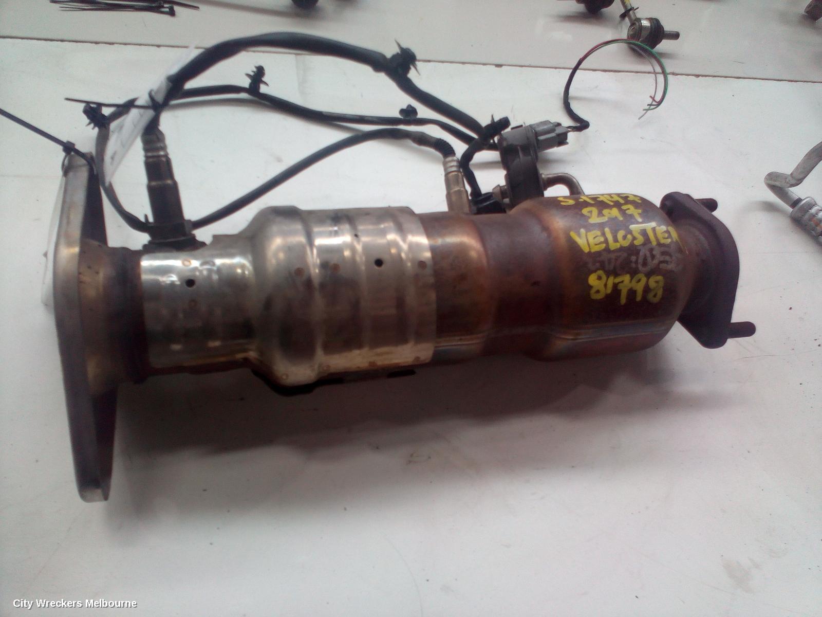 HYUNDAI VELOSTER CATALYTIC CONVERTER, DOWNPIPE-CAT TYPE, 1.6, G4FJ, PETROL, FS, 07/2012 - 02/2018