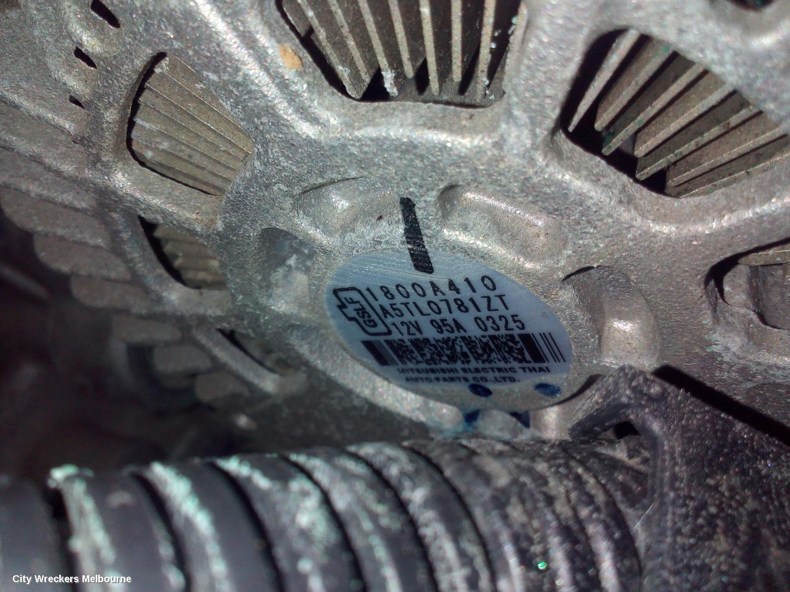 MITSUBISHI TRITON ALTERNATOR, DIESEL, 2.4, 4N15, MQ-MR, 04/2015 ONWARDS