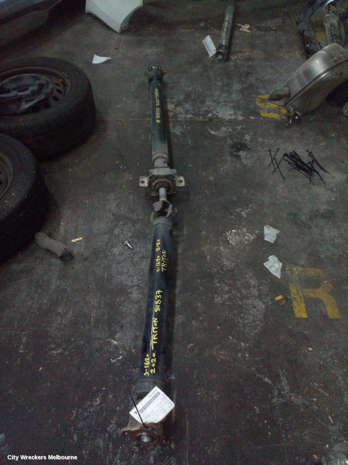MITSUBISHI TRITON REAR DRIVE SHAFT, 2.4, DIESEL, AUTO T/M, 2WD, MQ-MR, 03/2015 - 10/2023