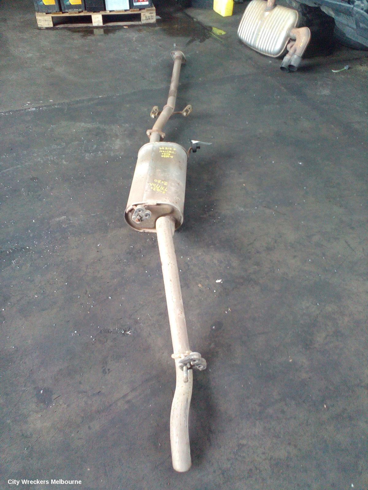 MITSUBISHI TRITON EXHAUST SYSTEM, MQ-MR, 03/2015 - 10/2023